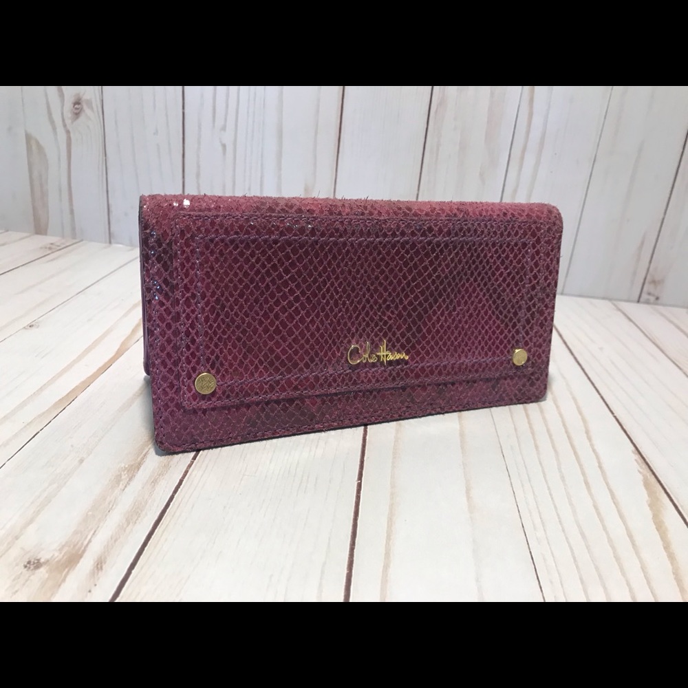 Cole Haan fushia wallet